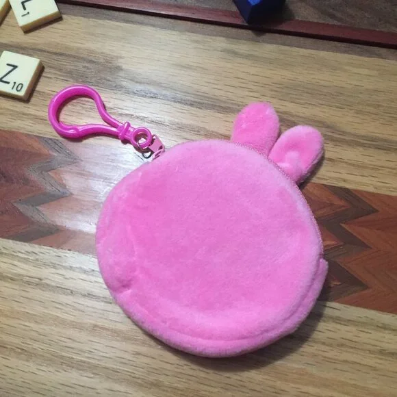 Pink Rabbit Strawberry Coin Purse Wallet - Picture 6 of 6